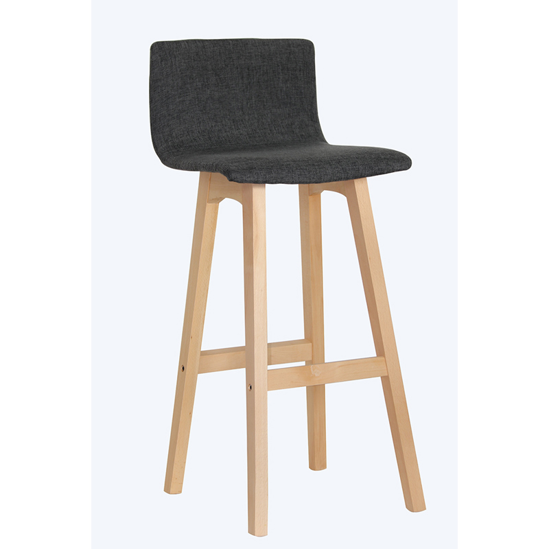 Elyse Bar Chair - Charcoal